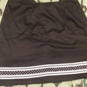 pink and brown skirt nwot